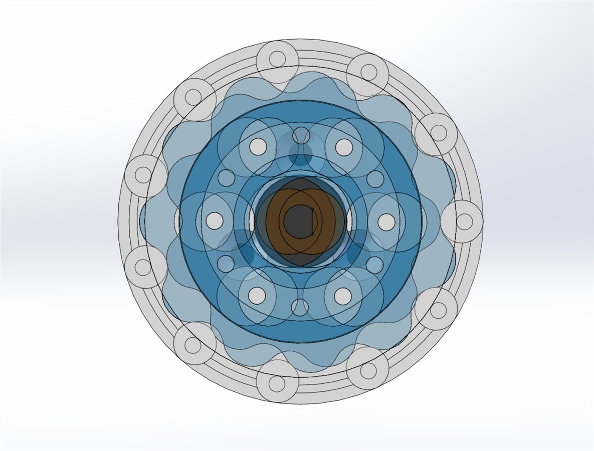 3D 打印摆线减速器