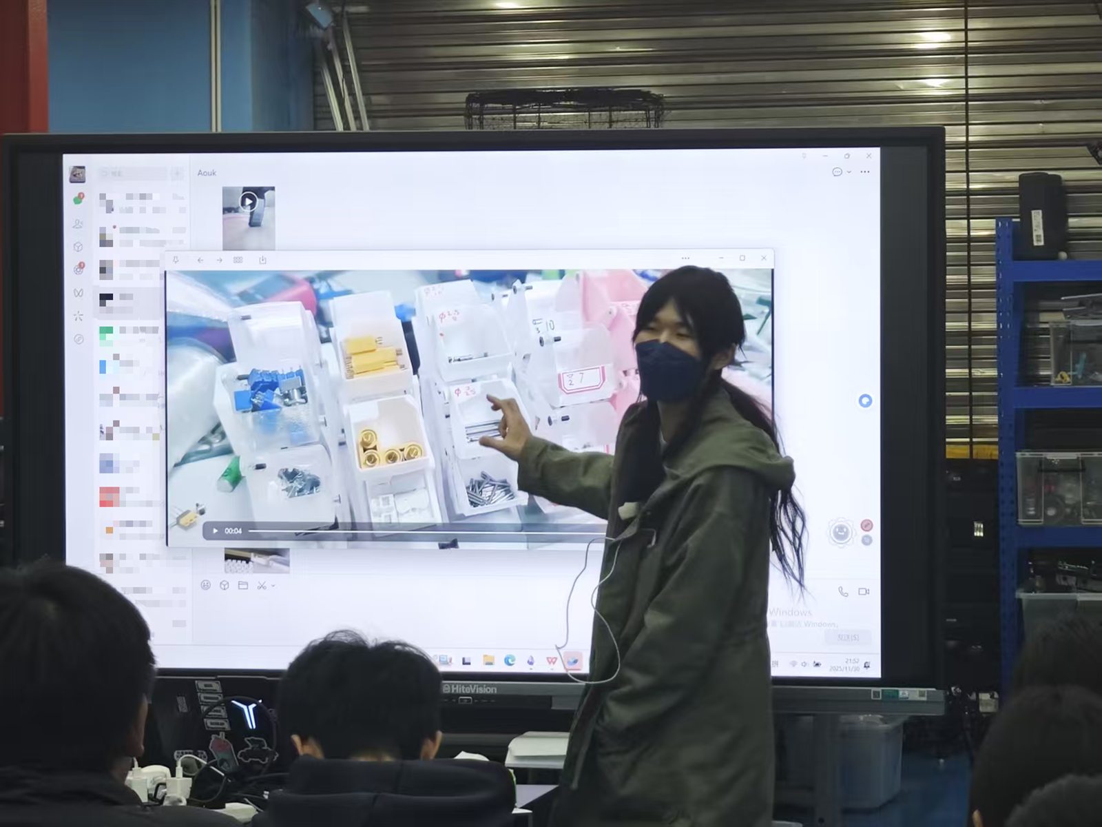 千里战队成员培训现场