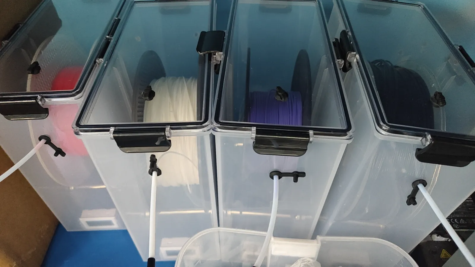 分类保存的 3D 打印耗材